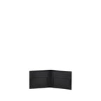 Ferragamo Black Calf Leather Bos Taurus Wallet