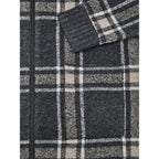 Gran Sasso Gray Wool Robe