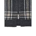 Gran Sasso Gray Wool Robe