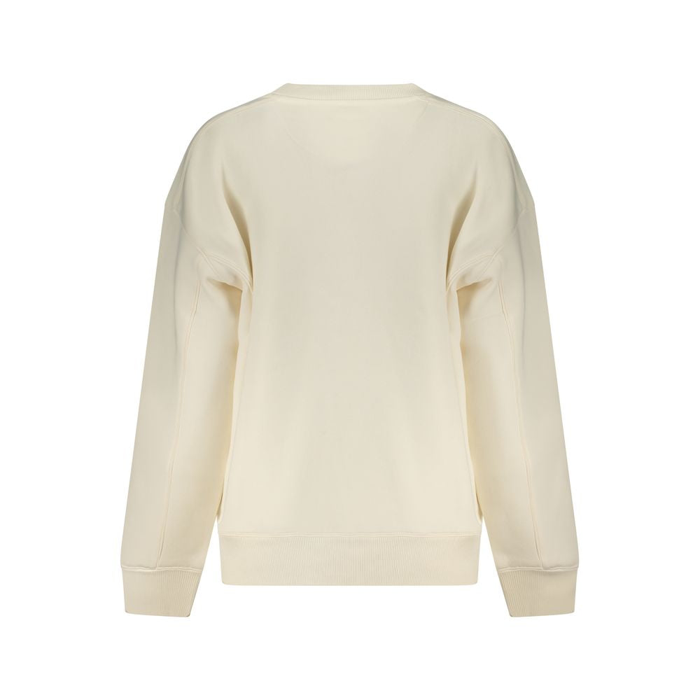 Guess Jeans White Cotton Women Sweatshirt