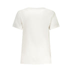 Guess Jeans Bianco Cotton Women T-Shirt