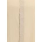Lardini Beige Tencel Dress Shirt