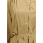 Loulou De Saison Beige Cotton Casual Dress