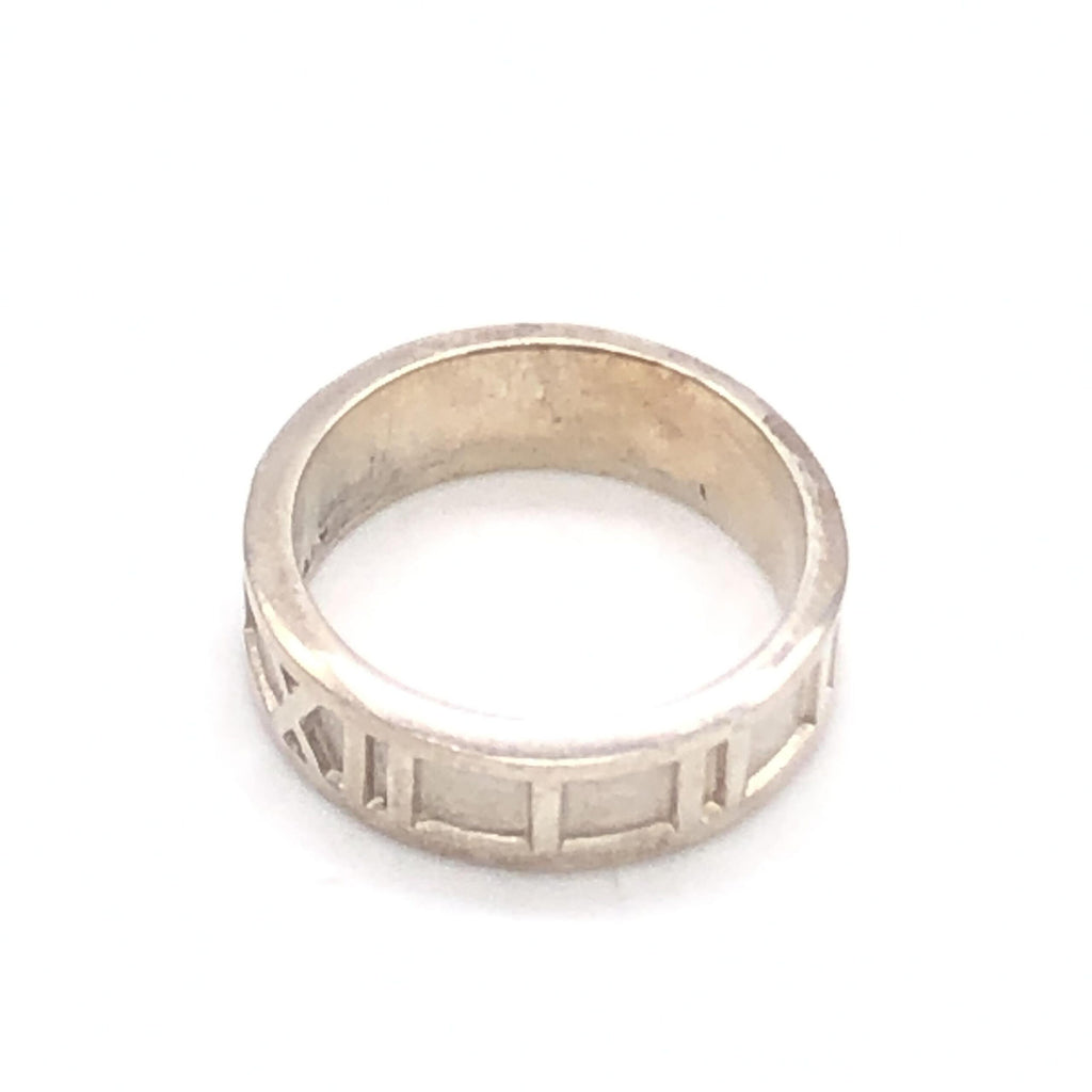 Tiffany & Co. Atlas Ring, SV925, 4.5g, US Size 5