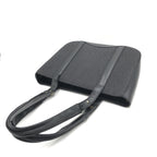 Celine Black C Macadam Canvas Tote Bag