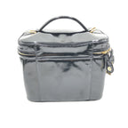 Chanel Black Patent Leather Vanity Case