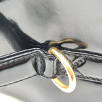 Chanel Black Patent Leather Vanity Case