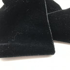 Chanel Black Velvet Bow Hair Accessory