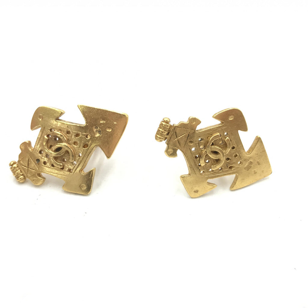 Chanel Coco Mark Earrings