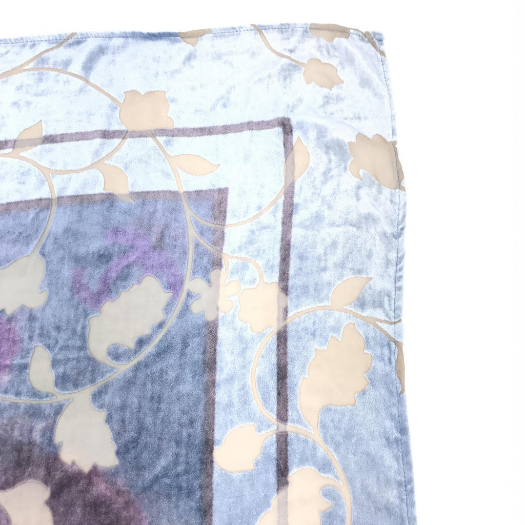 Chanel Silk Scarf: Abstract Floral Design