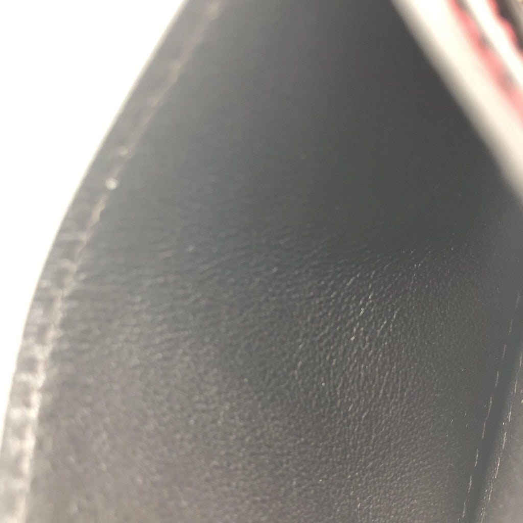 Gucci GG Supreme Card Case In Burgundy