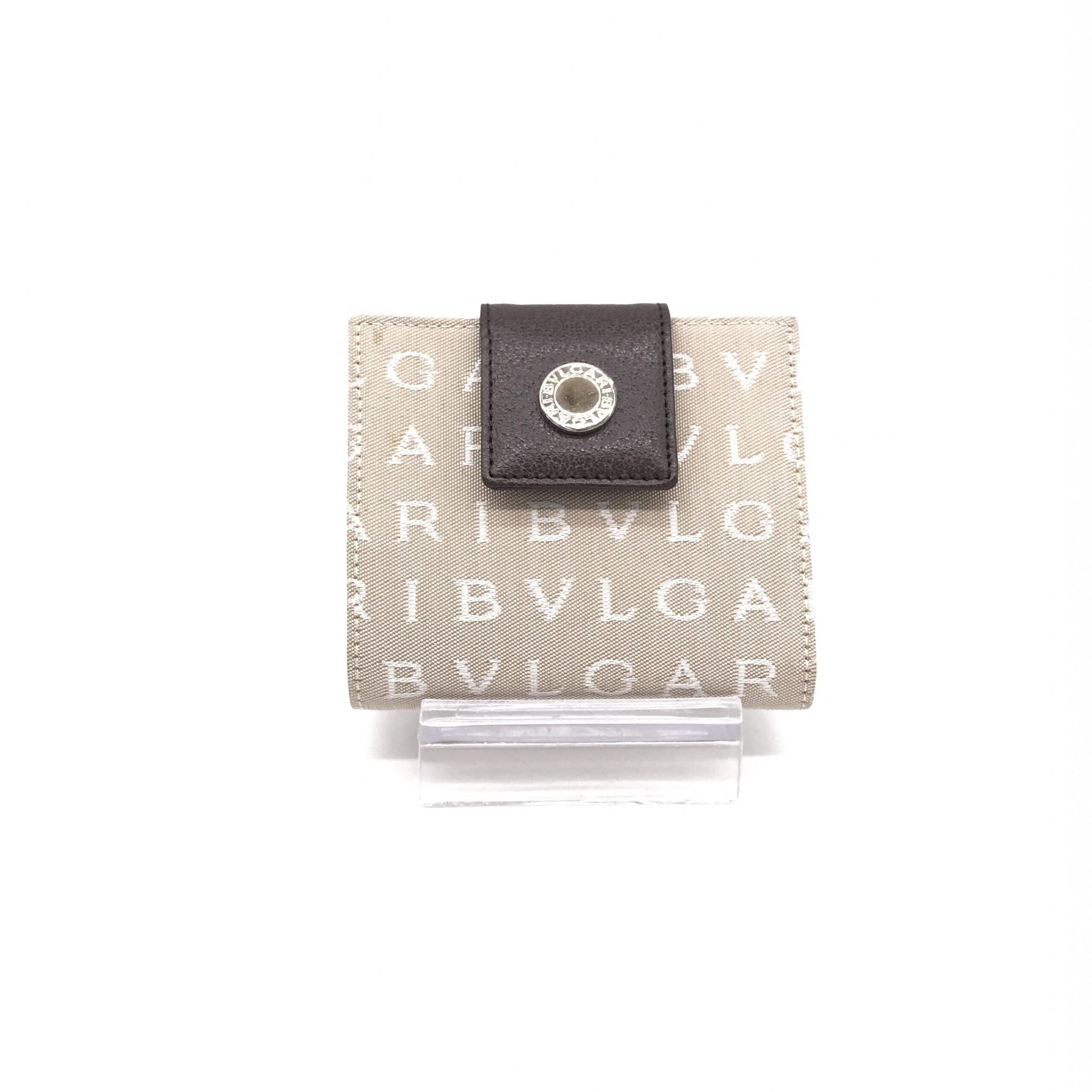 Bulgari Logomania Beige Wallet