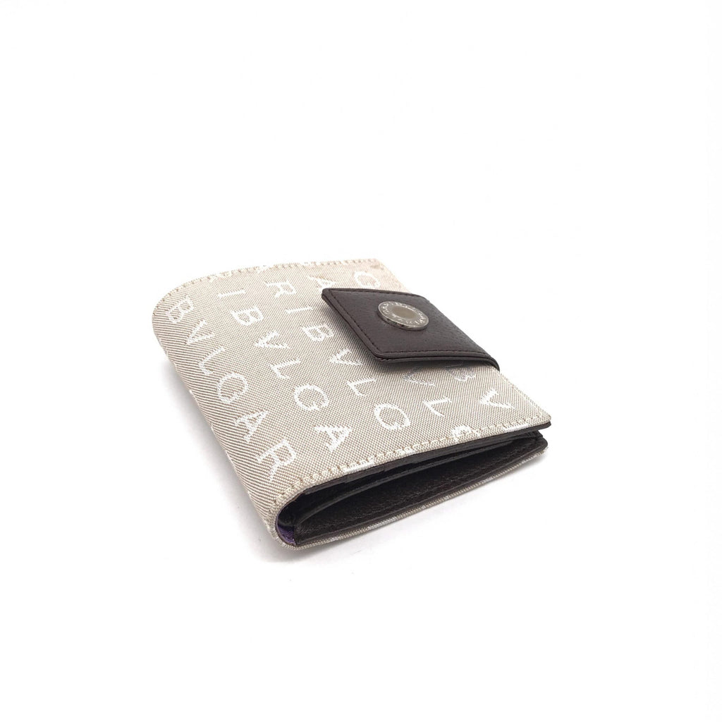 Bulgari Logomania Beige Wallet