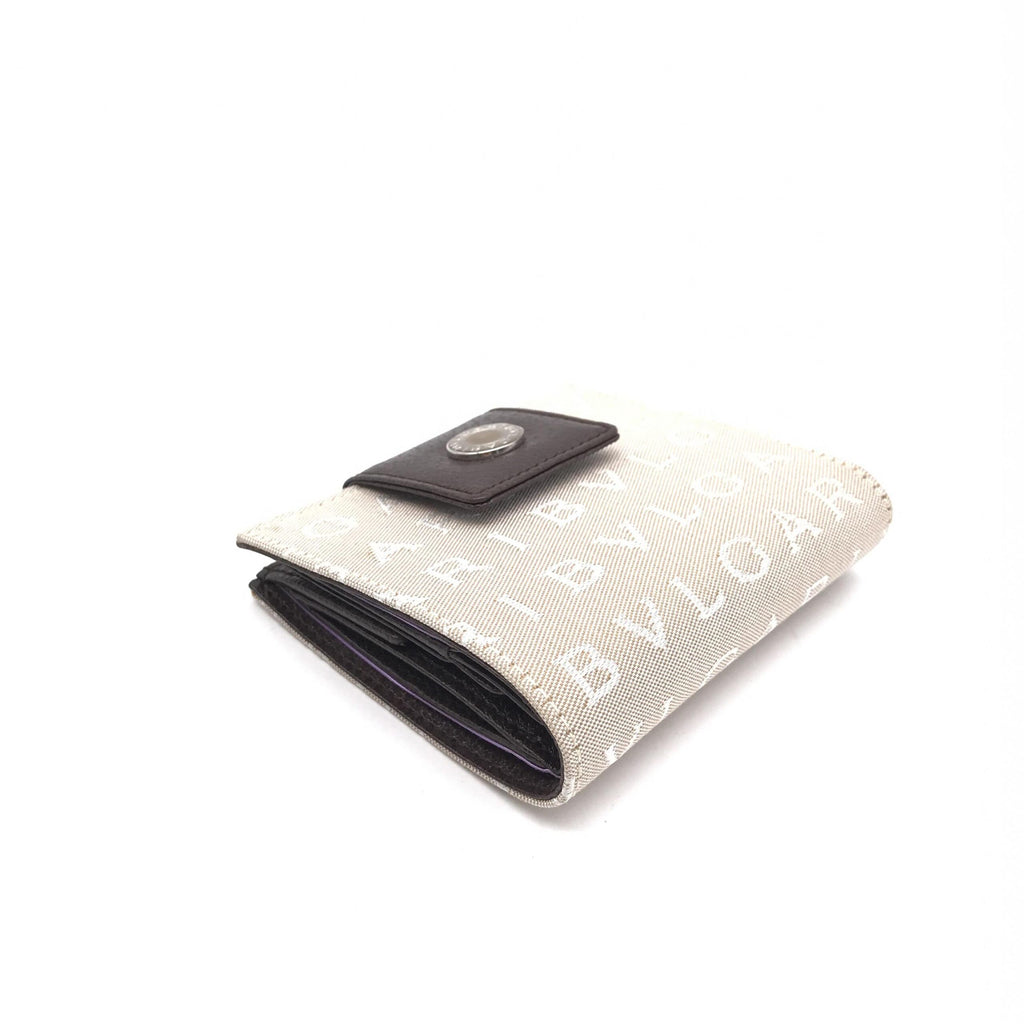 Bulgari Logomania Beige Wallet