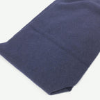 Johnstons of elgin Navy Blue Soft Wool Scarf