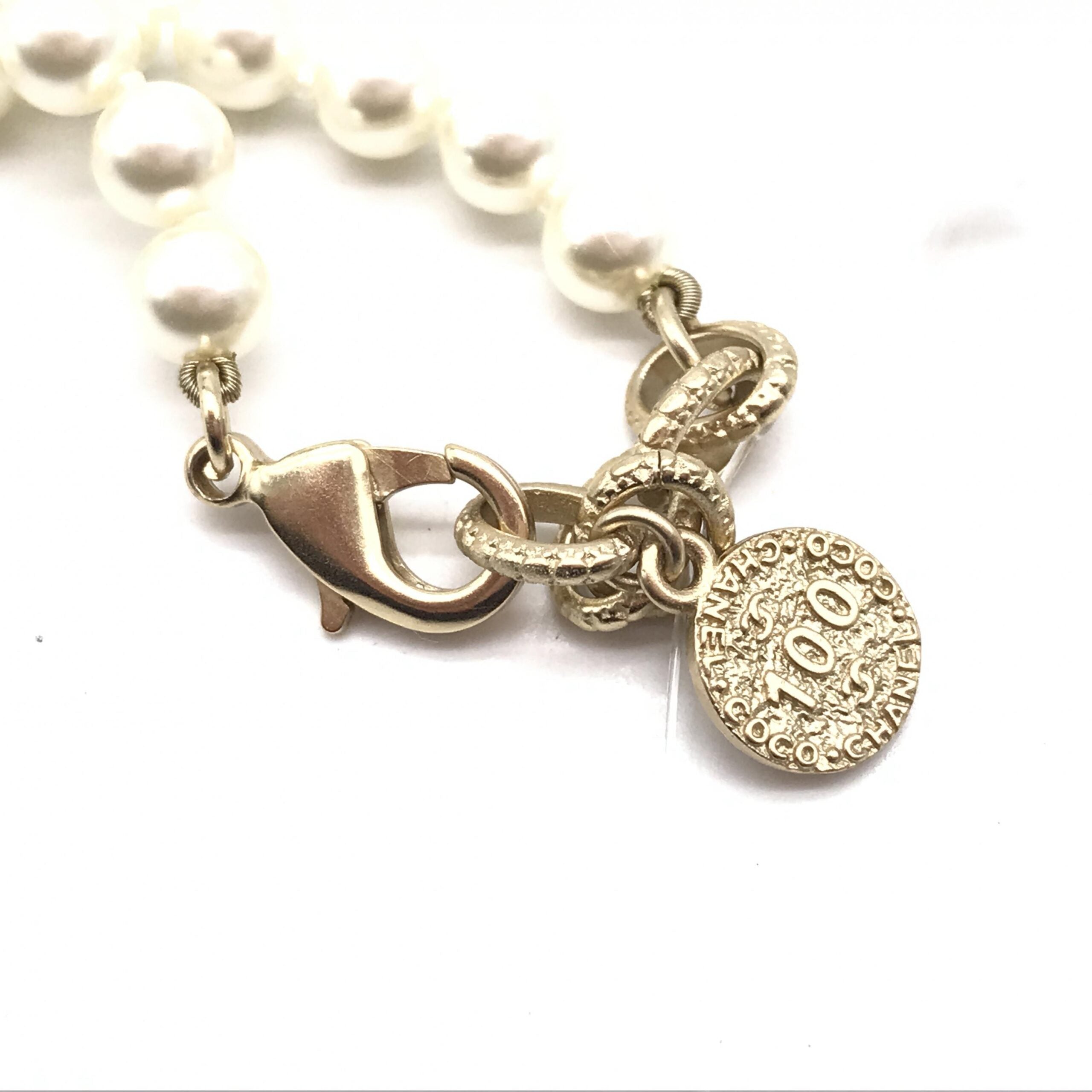 Chanel Pearl CC Necklace