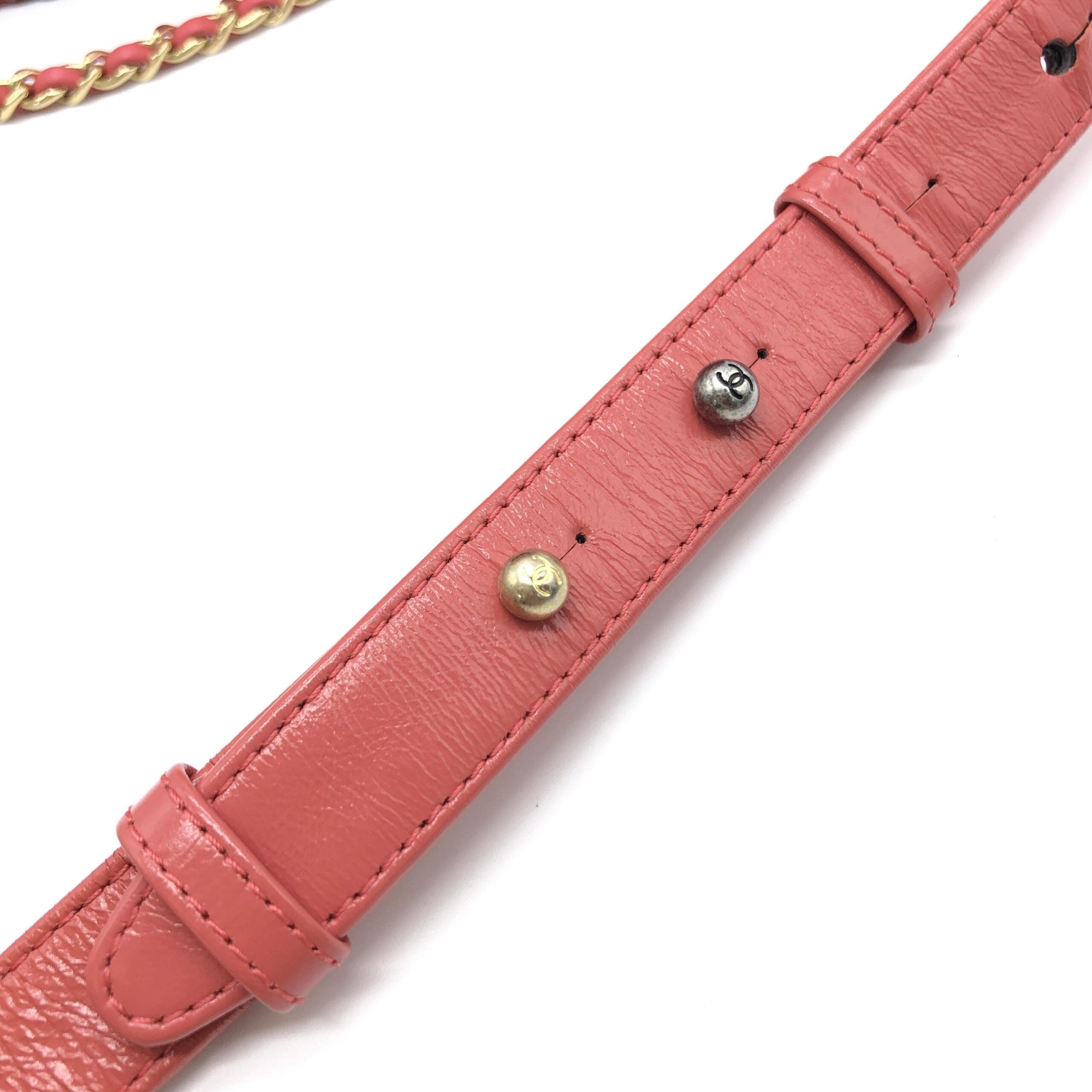 Chanel Red Gabriel Chain Shoulder Bag