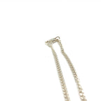 Gucci Sterling Silver G Bar Pendant Necklace