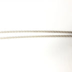 Gucci Sterling Silver G Bar Pendant Necklace