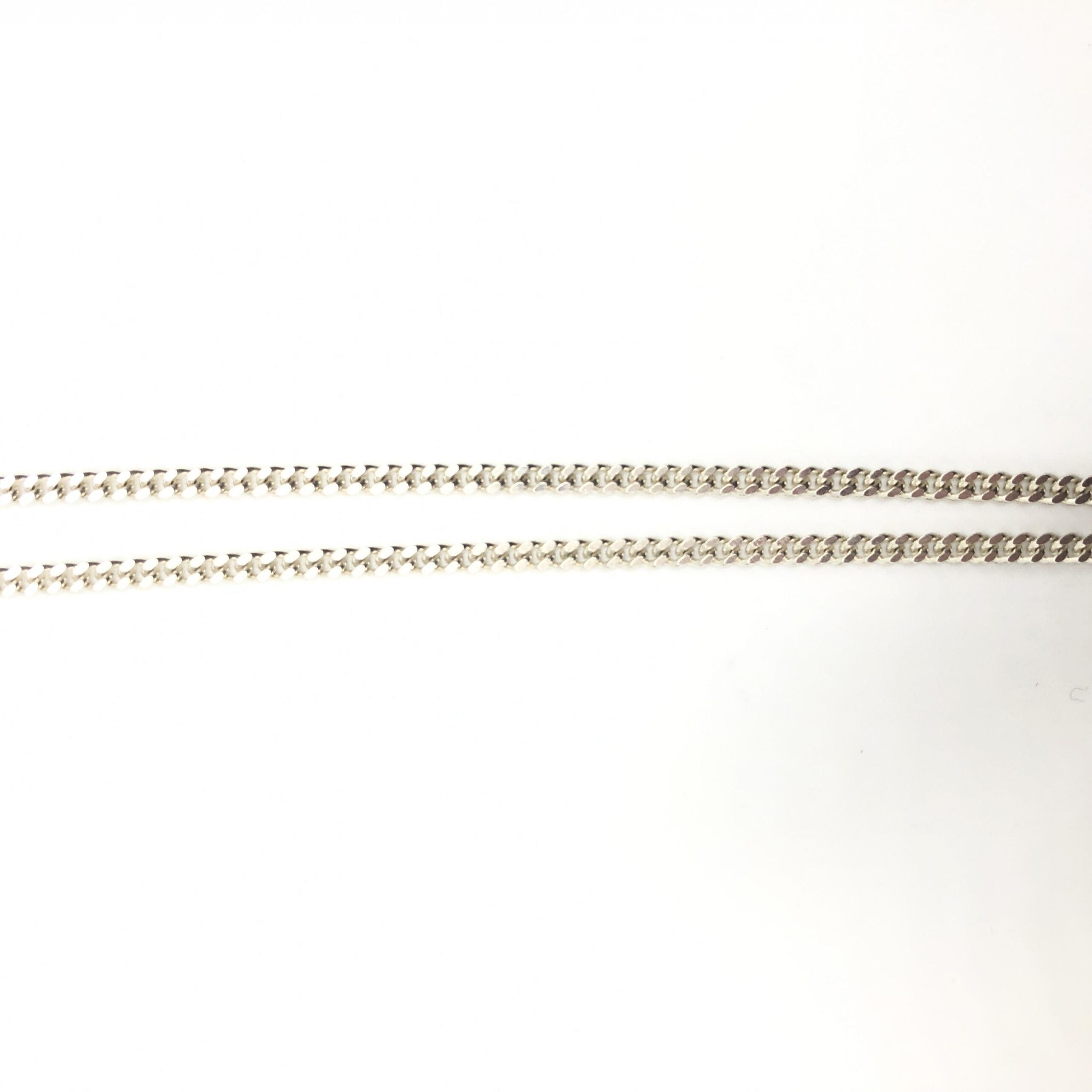 Gucci Sterling Silver G Bar Pendant Necklace