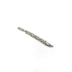 Gucci Sterling Silver Logo Plate Chain Bracelet