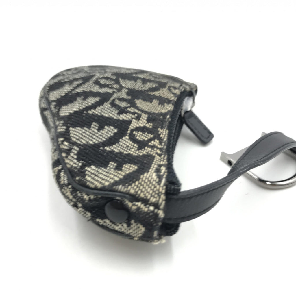 Christian Dior Trotter Canvas Saddle Coin Purse