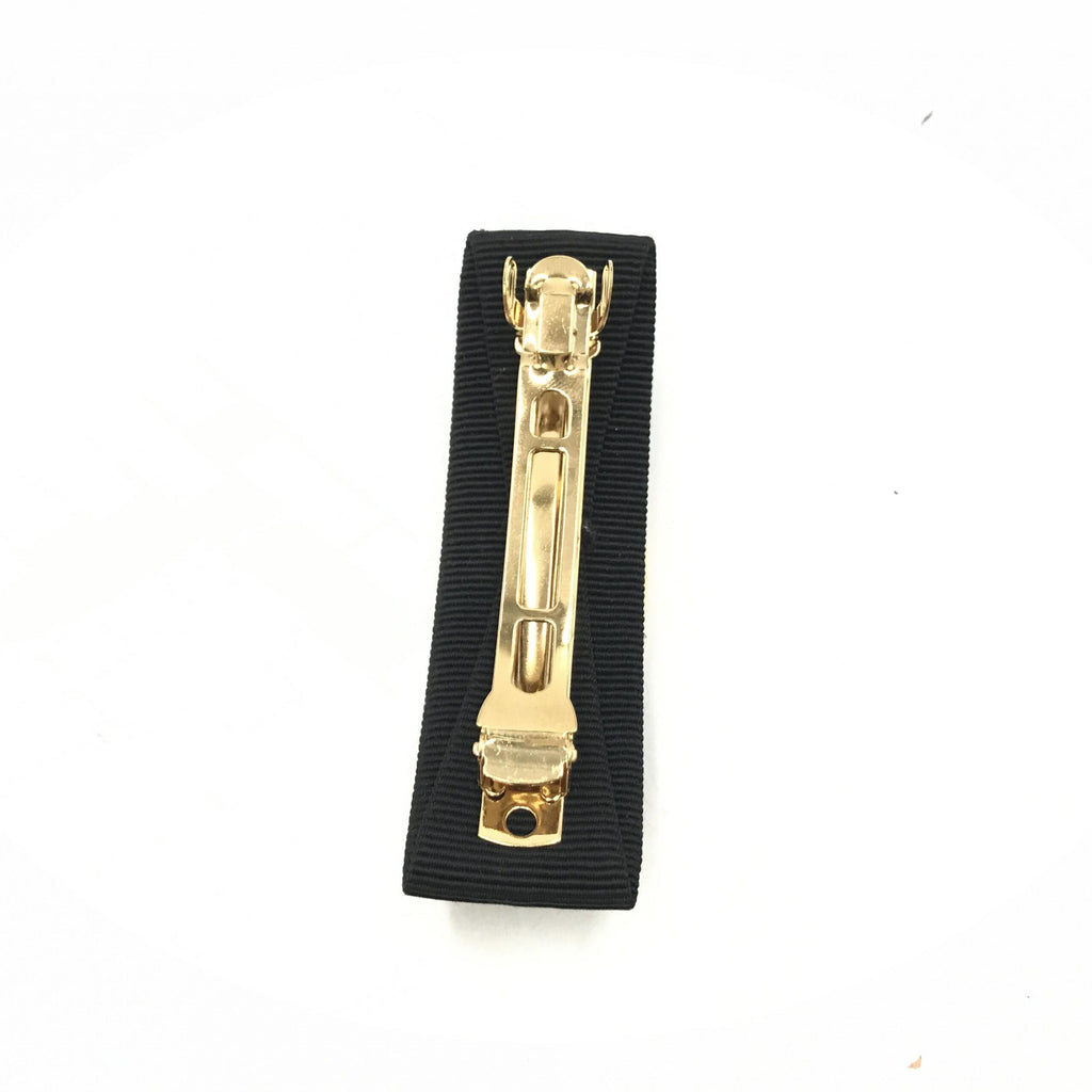 Salvatore Ferragamo Vara Hair Clip In Black