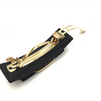 Salvatore Ferragamo Vara Hair Clip In Black