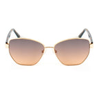 Guess Gold Metal Sunglasses