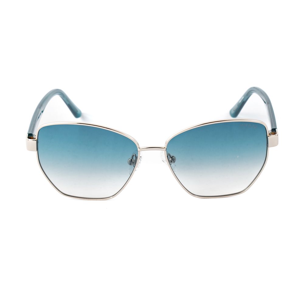Guess Gold Metal Sunglasses
