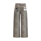 Ganni Multicolor Cotton Relaxed Fit Jeans