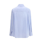 Loulou De Saison Blue Cotton Shirt