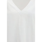Loulou De Saison White Cotton Long Sleeve T-Shirt