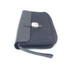 Dunhill Black Leather Clutch Bag