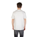 Armani Exchange White Cotton T-Shirt