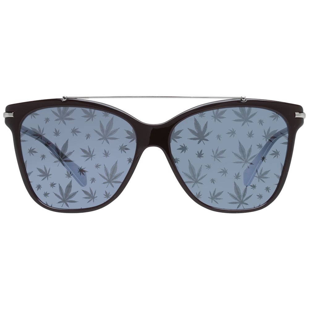 Police Brown Metal & Plastic Sunglasses