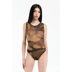 Moschino Army Cotton Bodysuit