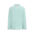 Guest in Residence Blue Cashmere Dress Shirt