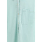 Guest in Residence Blue Cashmere Dress Shirt