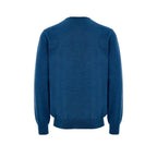 Gran Sasso Blue Wool Sweatshirt