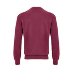 Gran Sasso Purple Cotton Sweatshirt
