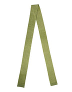 Dolce & Gabbana Green Cashmere Knitted Neck Foulard 280cm x11cm Men Scarf