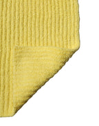 Dolce & Gabbana Yellow Cotton Knitted Neck Foulard 270cm x 31cm  Men Scarf