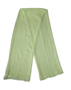 Dolce & Gabbana Light Green Silk Neck Wrap Stole 200cm x 134cm Scarf