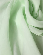 Dolce & Gabbana Light Green Silk Sash Wrap Shawl Stole 292cm x 19cm Scarf