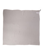 Dolce & Gabbana Light Pink Silk Neck Wrap Foulard 91.5cm x 88cm Scarf