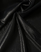 Dolce & Gabbana Black Silk Square Wrap Shawl Foulard 122cm x 120cm  Scarf