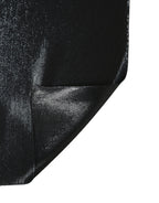 Dolce & Gabbana Black Silk Lurex Foulard Wrap Shawl 119cm x 117.5cm  Scarf