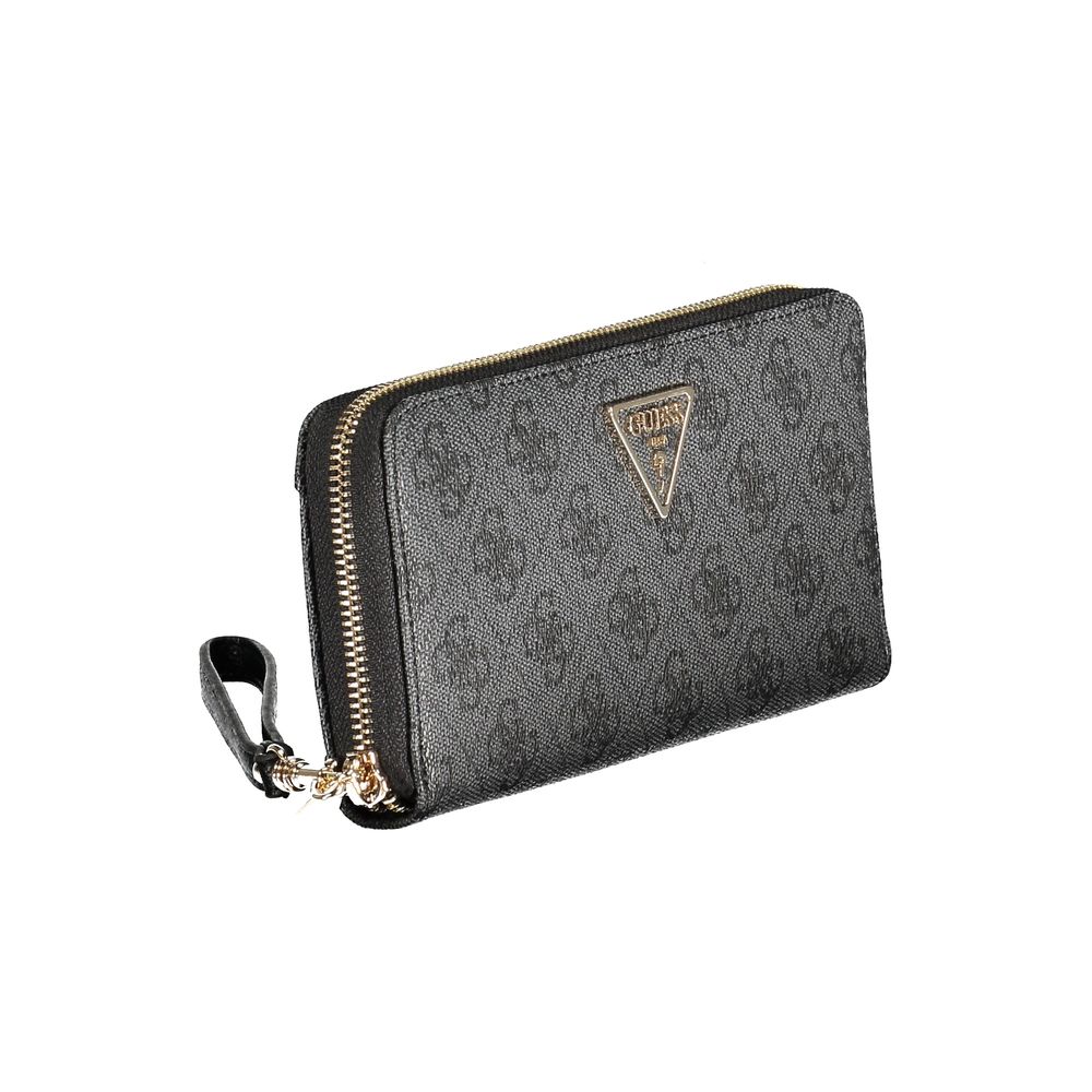Guess Jeans Black Polyurethane Women's Wallet