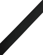 Dolce & Gabbana Black Calf Leather Gold Metal Buckle Belt